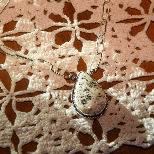 Delilah White Buffalo Necklace